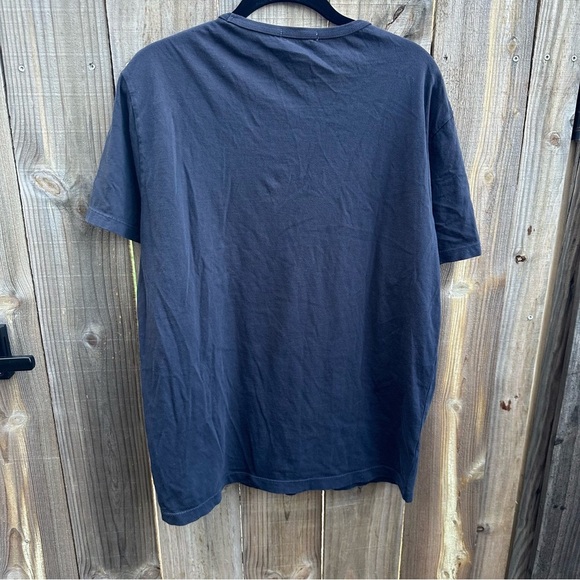 Hiro Clark Gray Short Sleeve Crew Neck Tee Size Medium - Picture 4 of 4